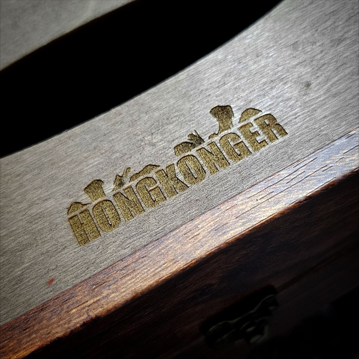 HONGKONGER 實木復古風格紙巾盒