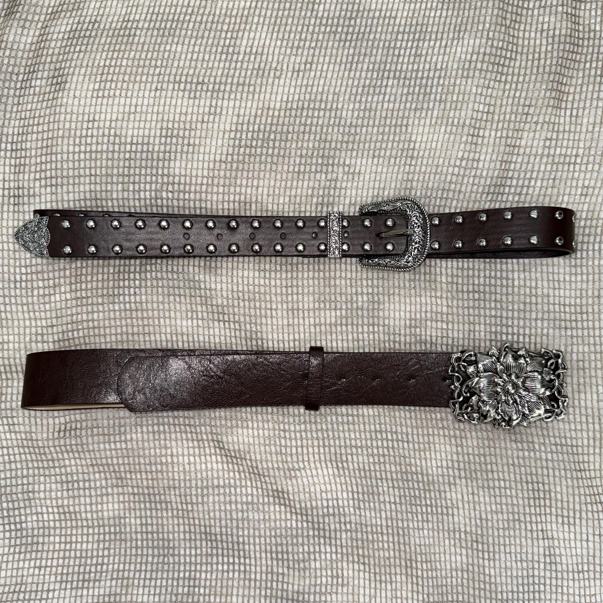 Dark Brown Vintage Belt