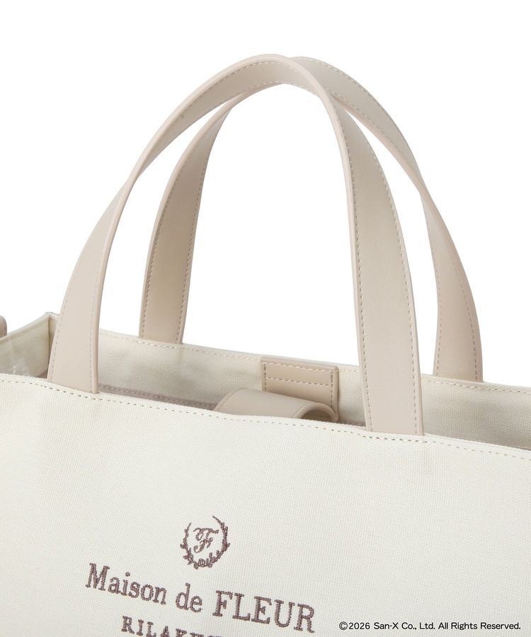🎀【預訂】Maison de FLEUR × RILAKKUMA 2way Tote Bag 