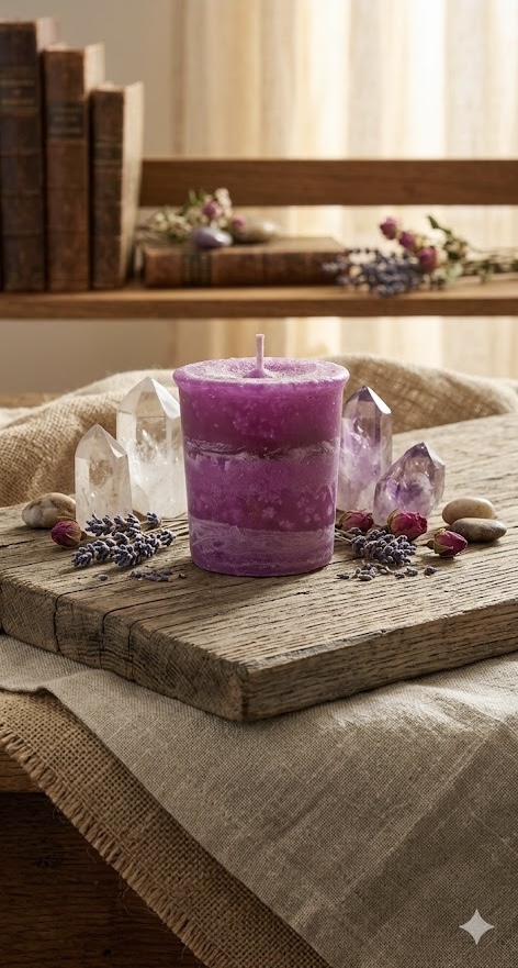 Crystal Journey Candles Votive 脈輪靈氣魔法蠟燭 