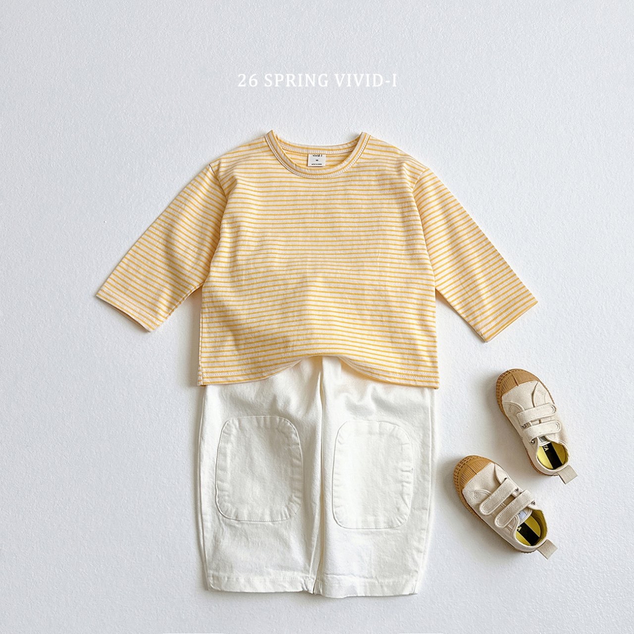 🌸預訂 韓國直送🌸🇰🇷VIVIDI兩色貼布寬鬆闊腳褲