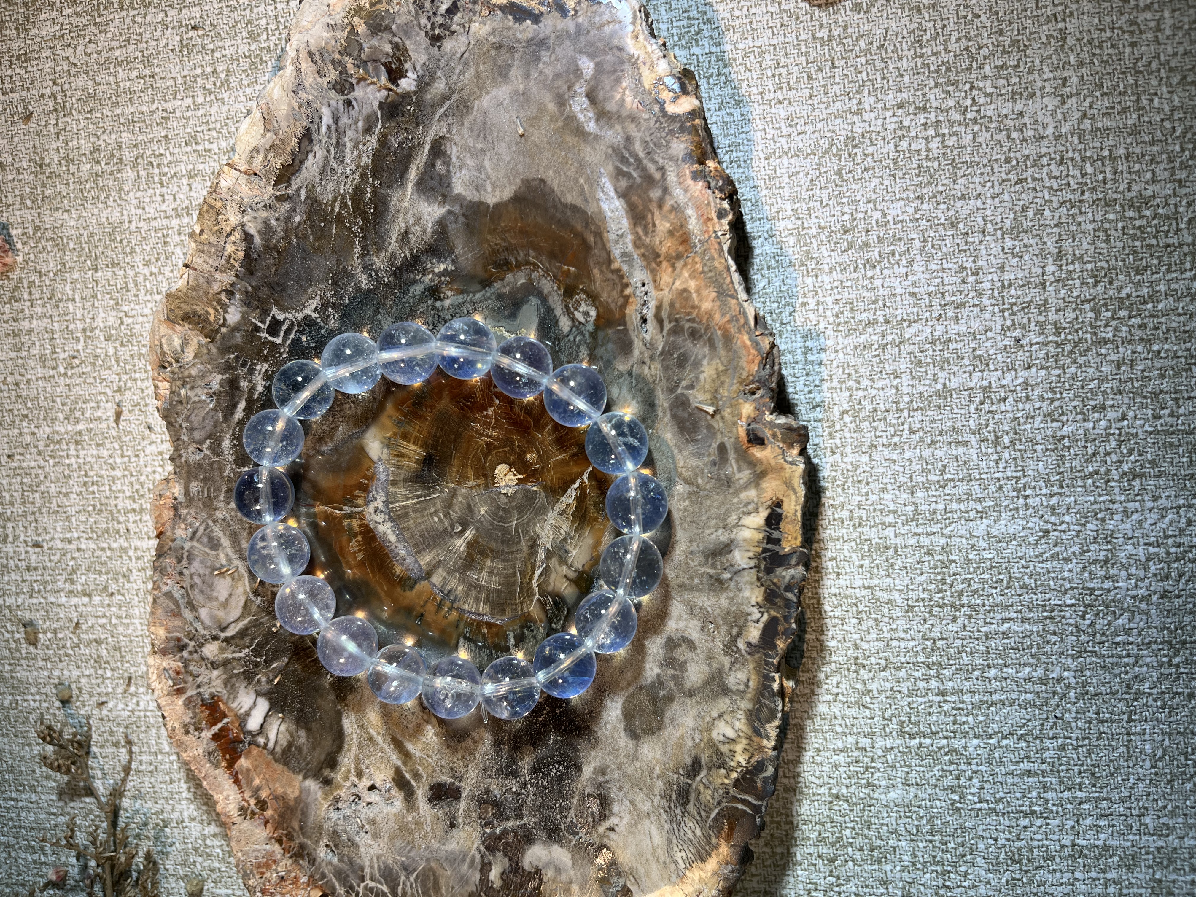 冰透綠海藍寶 10m+