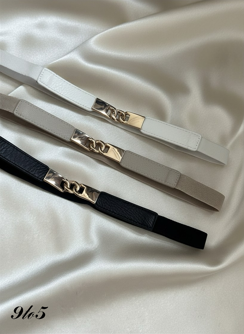 B0116 Chain Elastic Belt - 3 Colors 