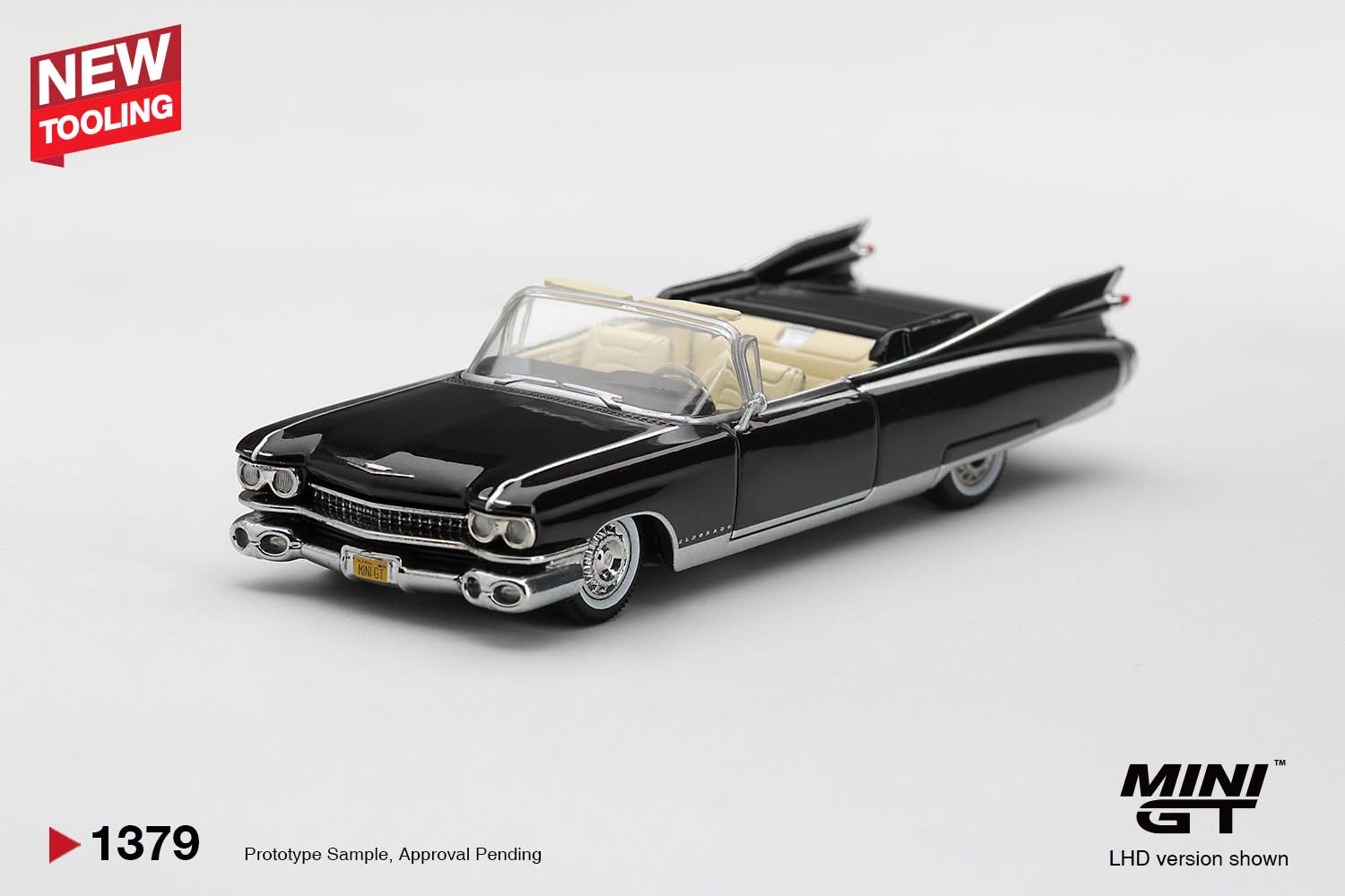 預訂 Pre Order) MINI GT  ( MGT01379-L ) Cadillac Eldorado Biarritz 1959 Black