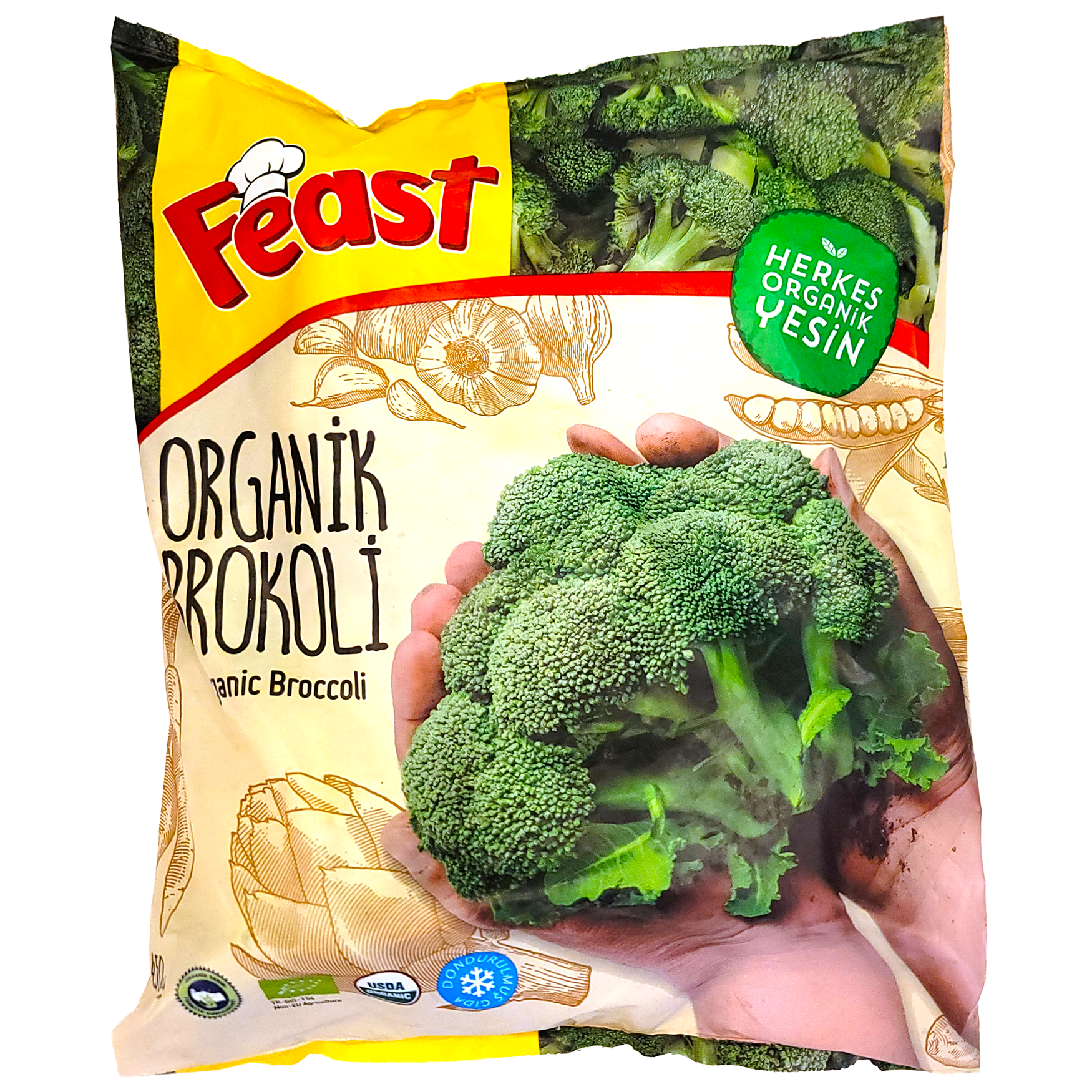 土耳其 Feast 有機西蘭花(450g) - 1包