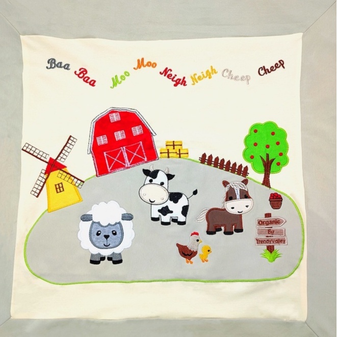 Trendyvalley Organic Cotton Baby Wrapper Baby Blanket 2 In 1