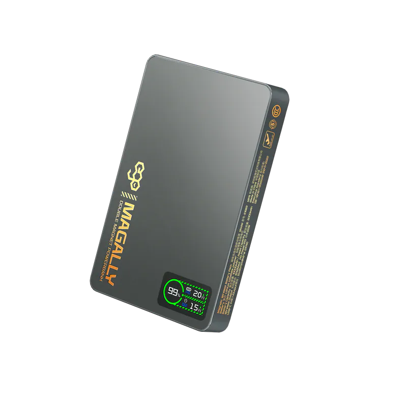 香港行貨 一年保養 EGO MagAlly @3C認證版. 3合1雙面磁吸QI2 10000mAh外置電 3-in-1 Dual-Sided Magnetic QI2 10000mAh Battery E16B3