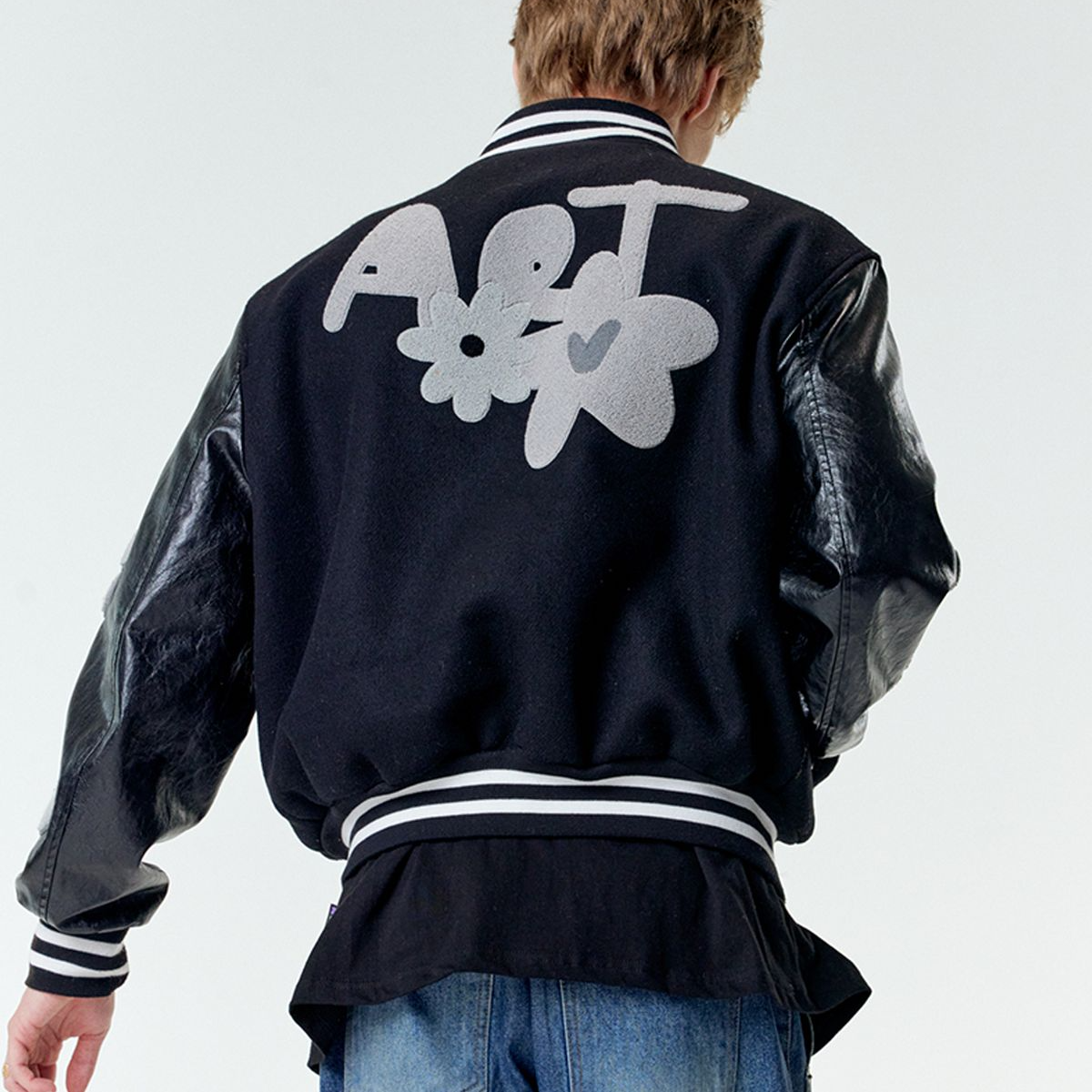 [MISTER CHILD] MULTI LOGO VARSITY JACKET (2種)