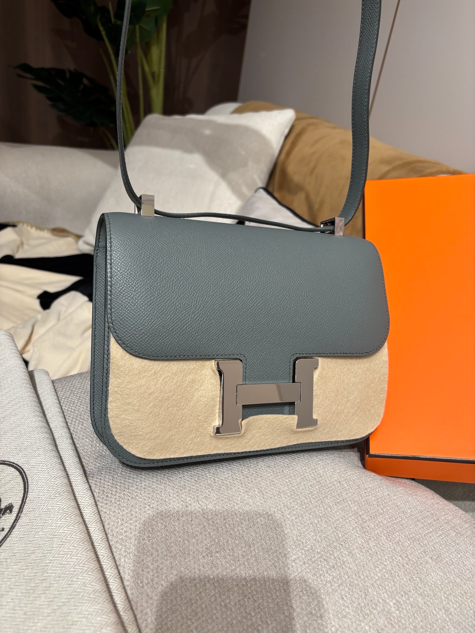 Hermes Constance mini 19 STAMP K 100%Authentic, 98%New ✅收據✅Dust bag✅box