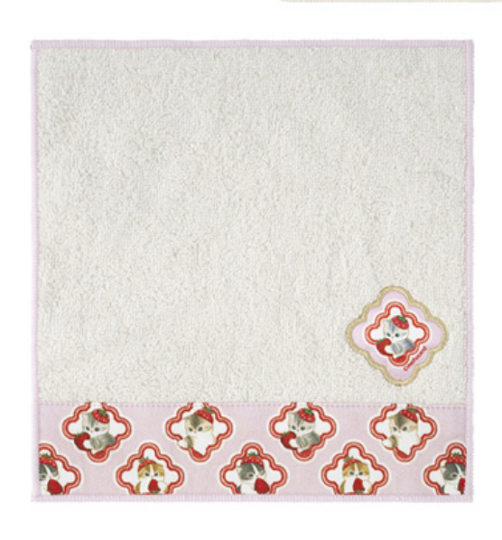 Mofusand 鯊魚貓 方巾｜預訂