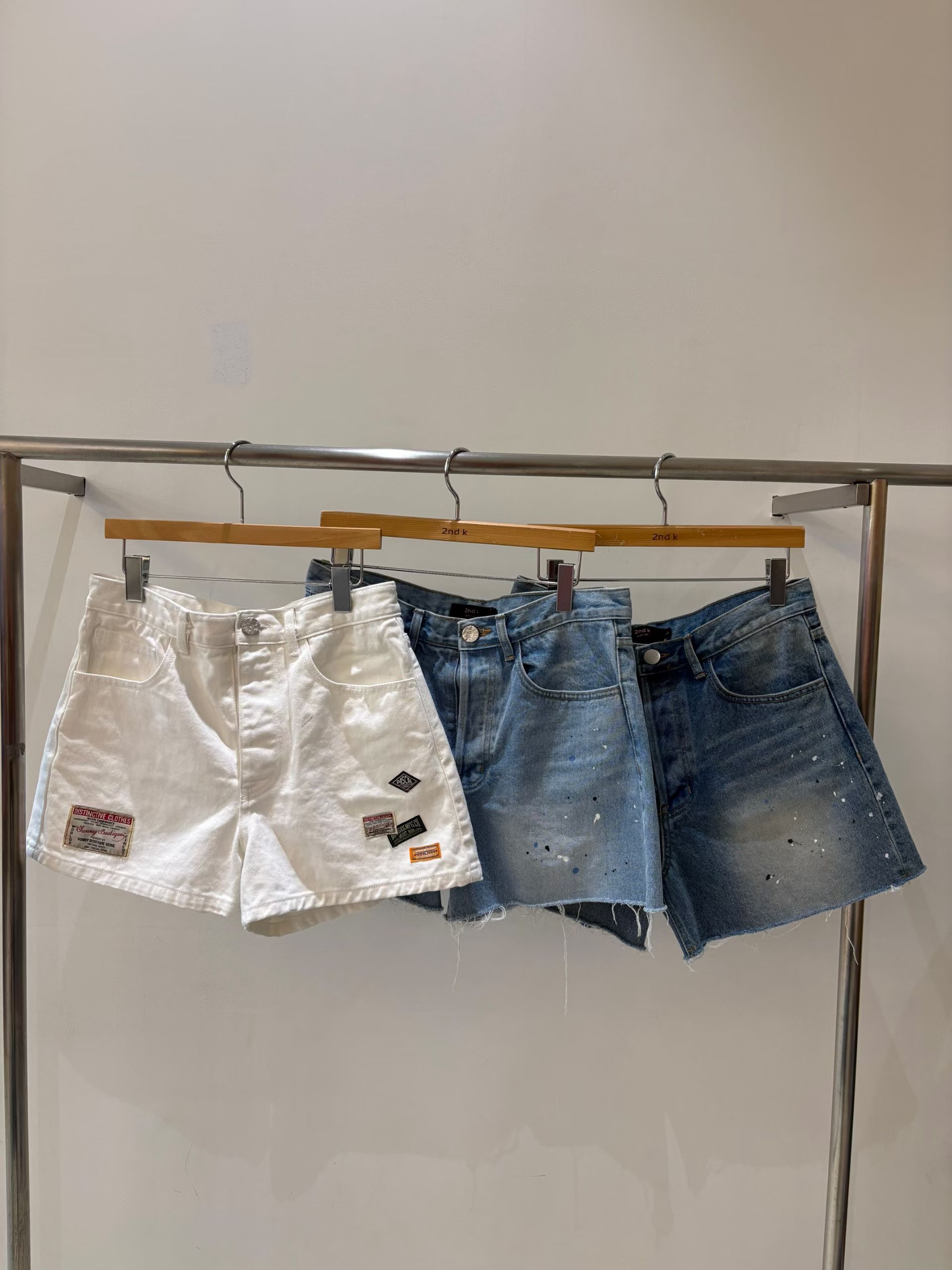 (2026SS) 2ND K - DENIM SHORTS