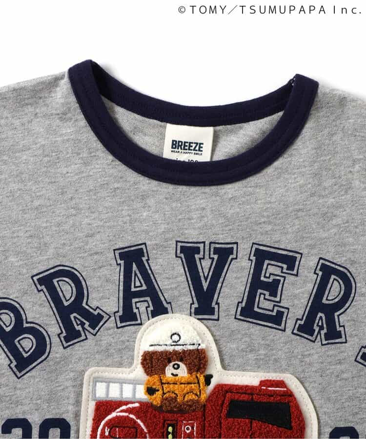 🇯🇵預訂 日本直送🇯🇵Breeze x Tomica系列三色車車字母印花滾邊短袖T恤