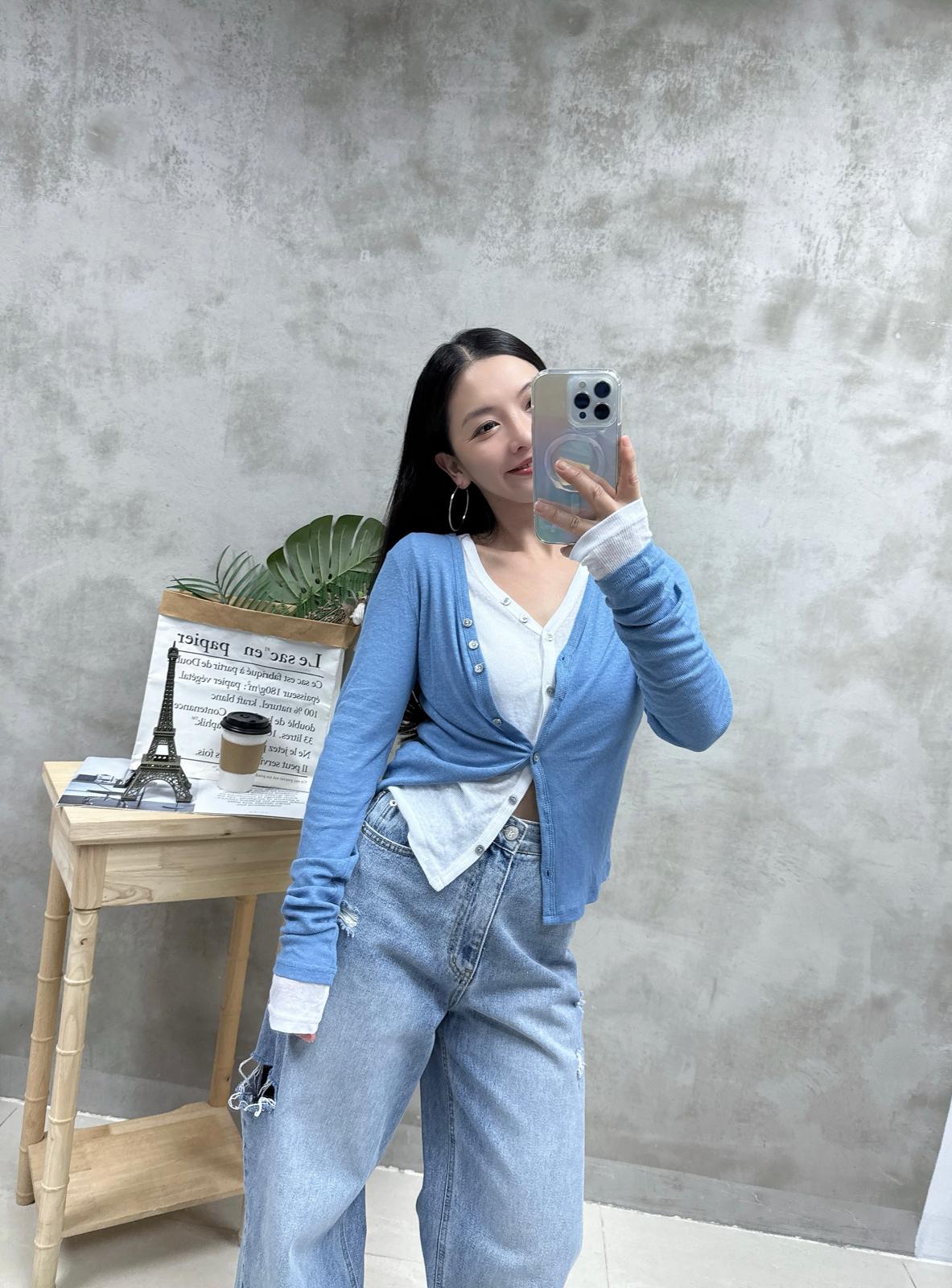 F01 扣鈕棉外套