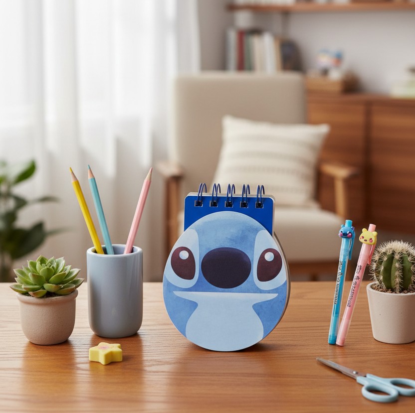 線圈橫線筆記本 Stitch    (S2078074)