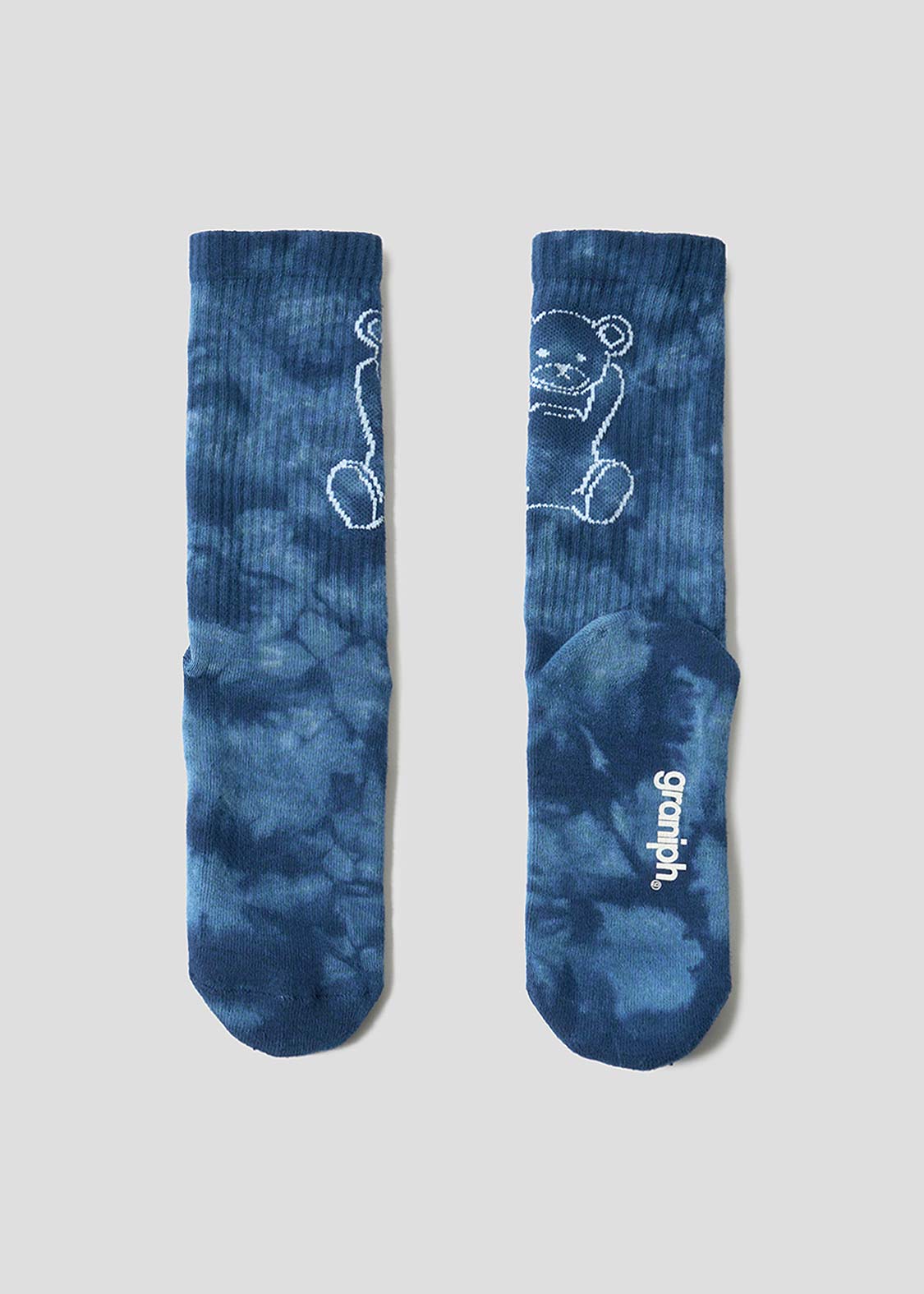 📦訂購 日本限定 graniph Control Bear 中筒襪