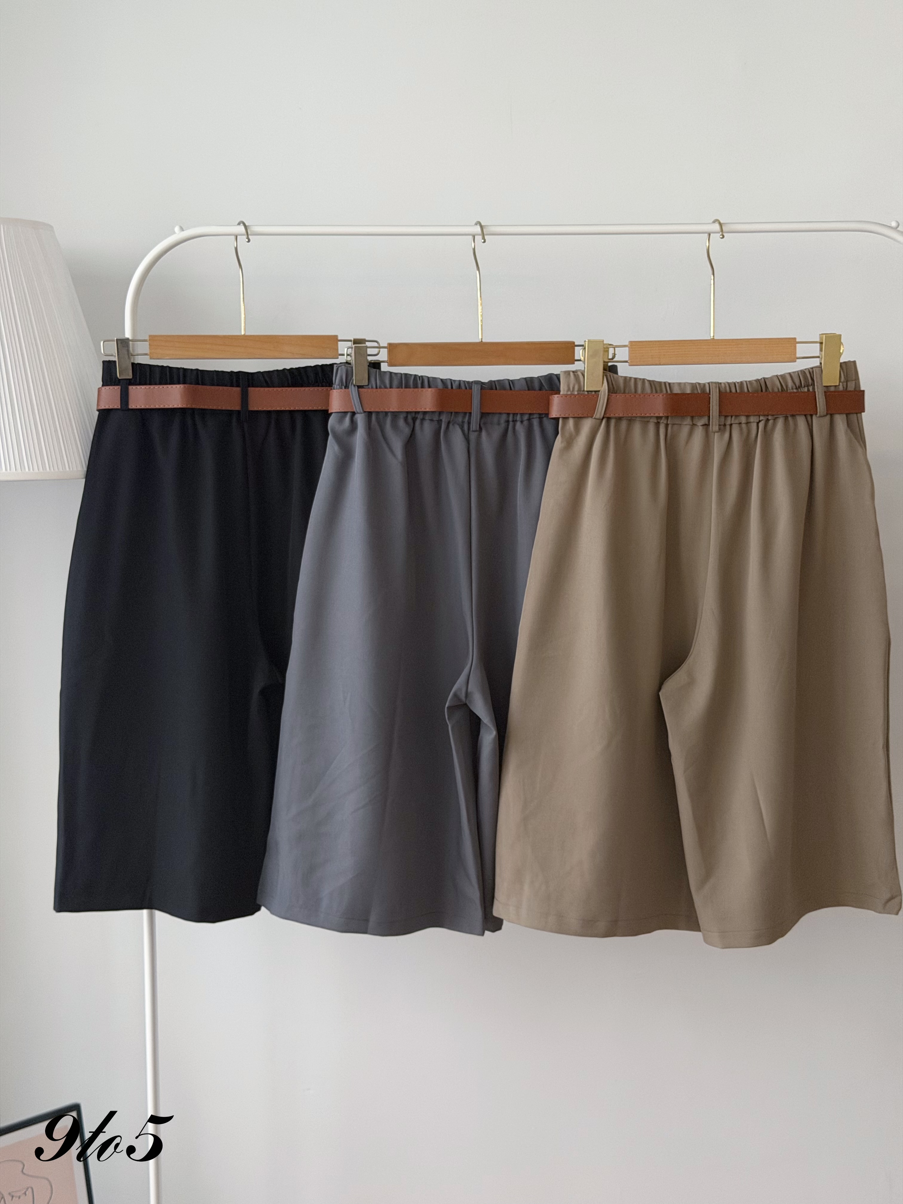 S2024 Cropped Straight Pants - 3 Colors 
