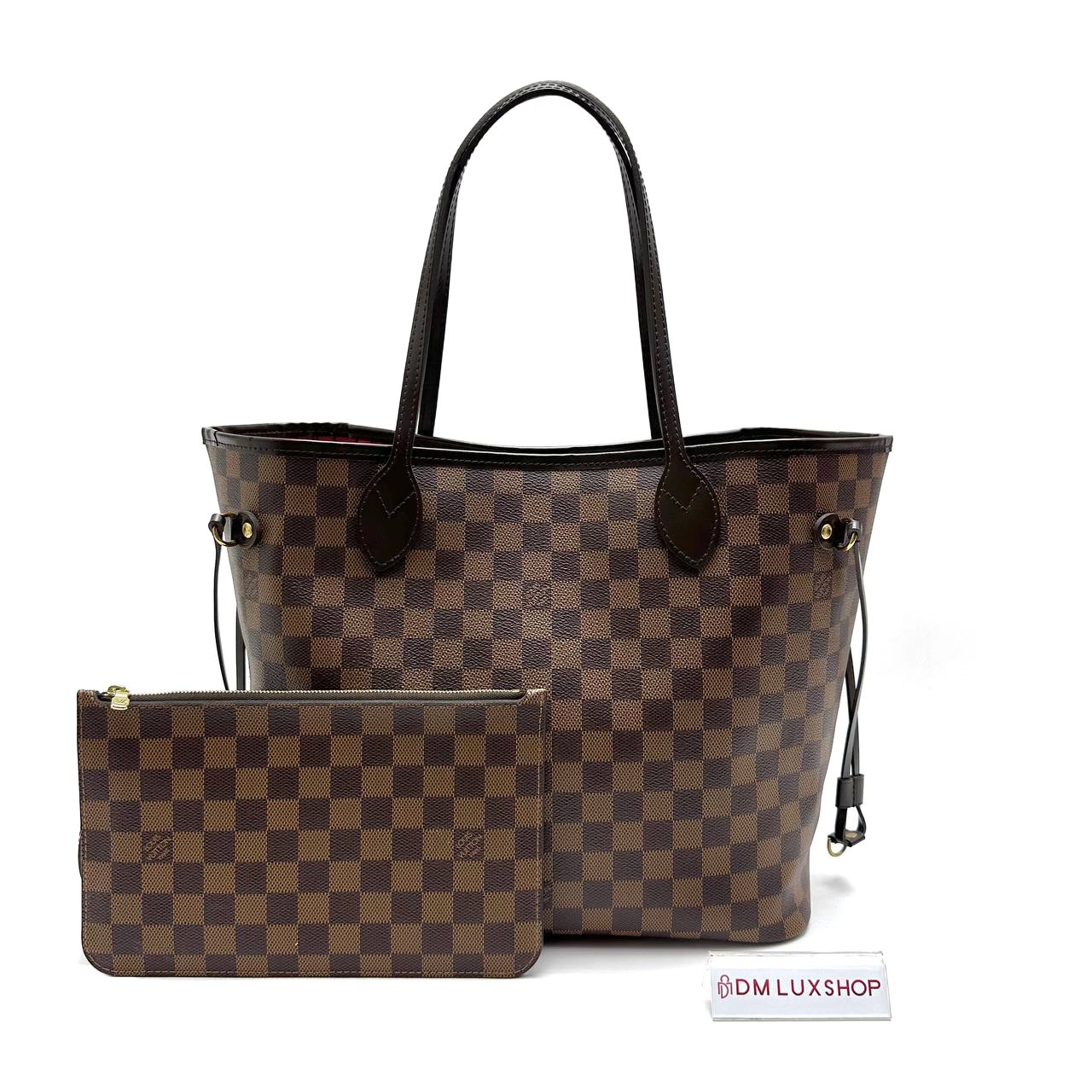 LV Damier Ebene Neverfull MM