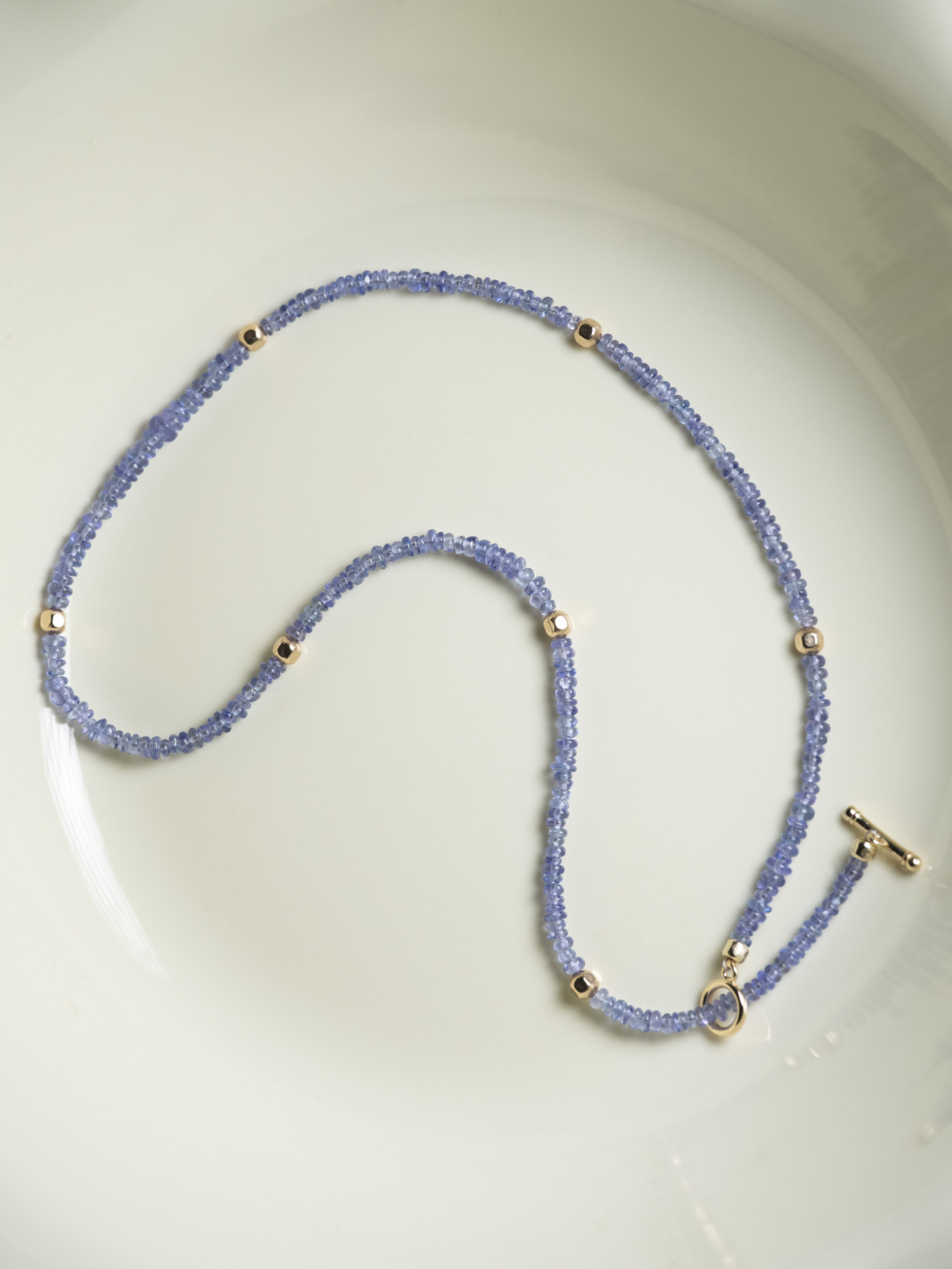 坦桑石鎖骨鏈 - Tanzanite necklace