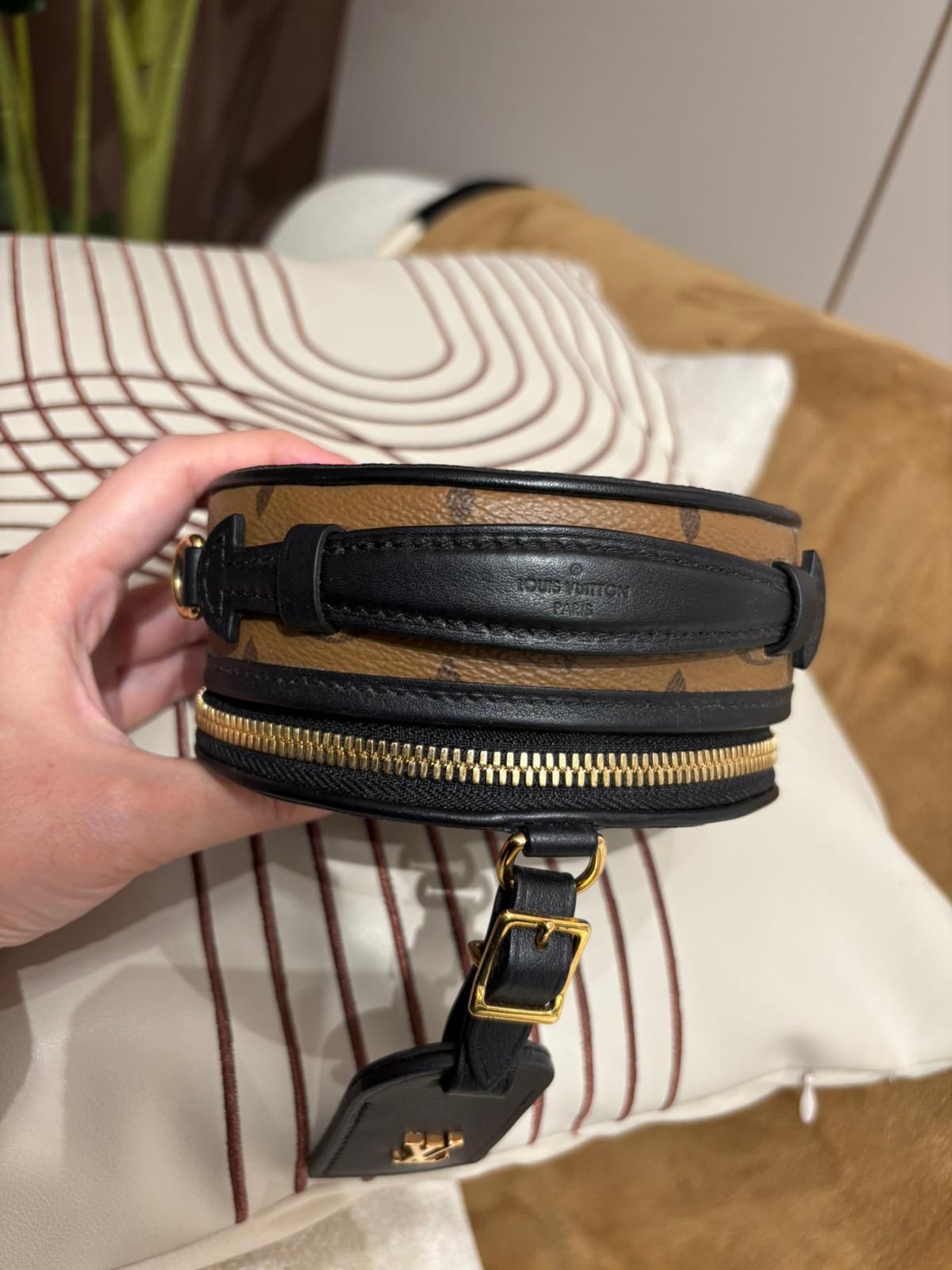 LV M83614 Mini Boite Chapeau 100%Authentic, 99%New ✅收據✅Dust bag✅Box