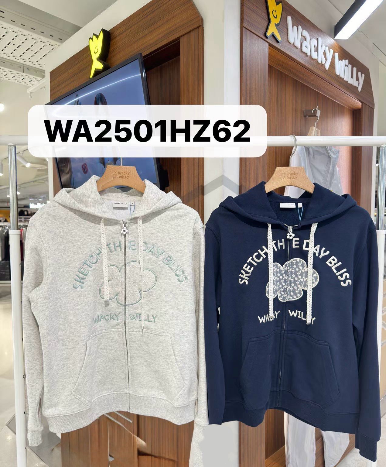 🇰🇷韓國Wacky Willy小火人 x Aespa Giselle外套（WA2501HZ62）