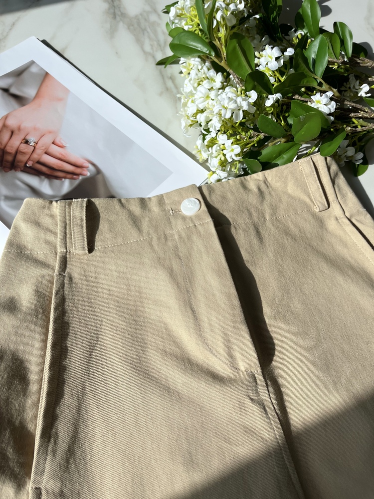 The Signature Flare Skirt (Ivory)