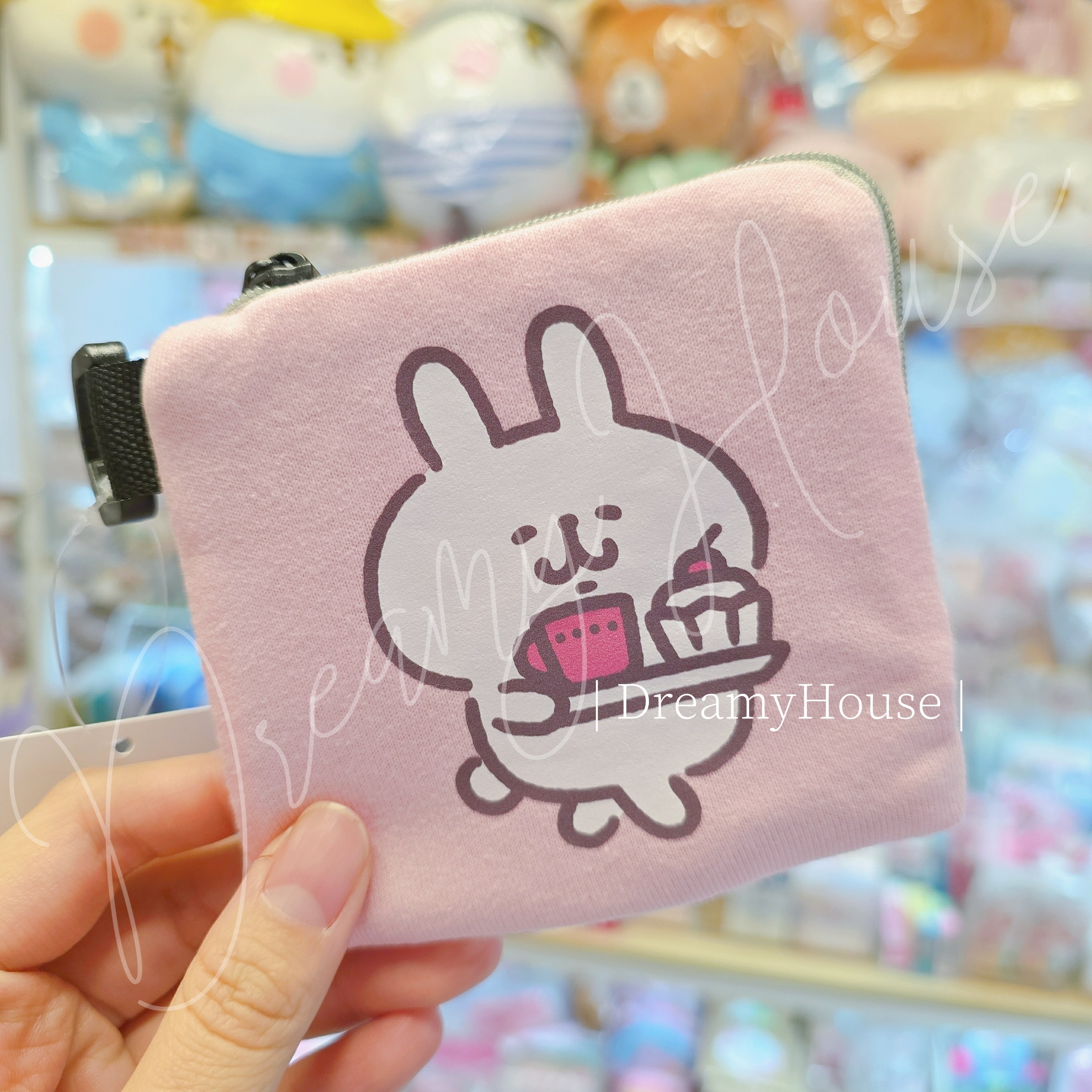 日本 kanahei YURUTTO STORE 拉鍊小袋 pouch