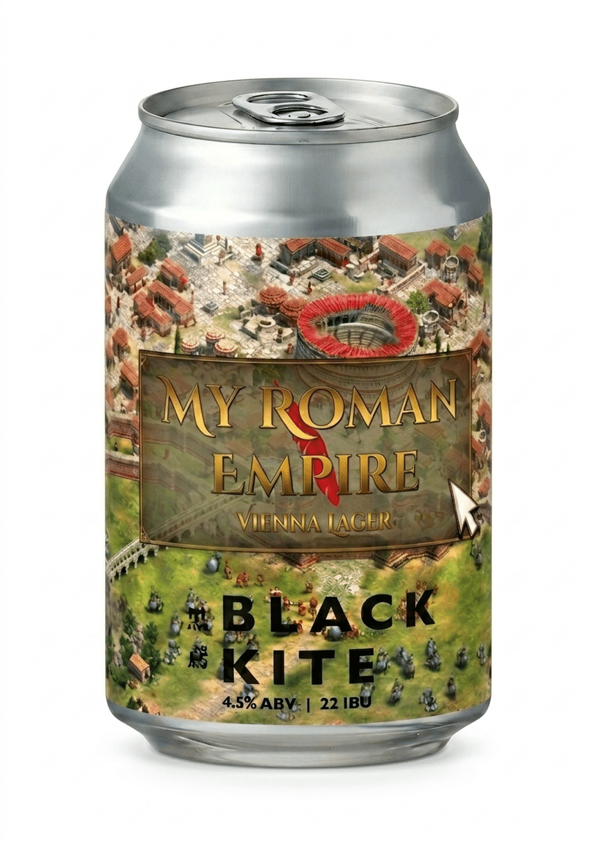 Black Kite Brewing MY ROMAN EMPIRE VIENNA LAGER