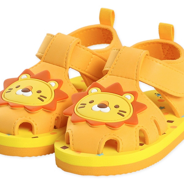 🇯🇵預訂 日本直送🇯🇵獅子圖案黃色EVA涼鞋