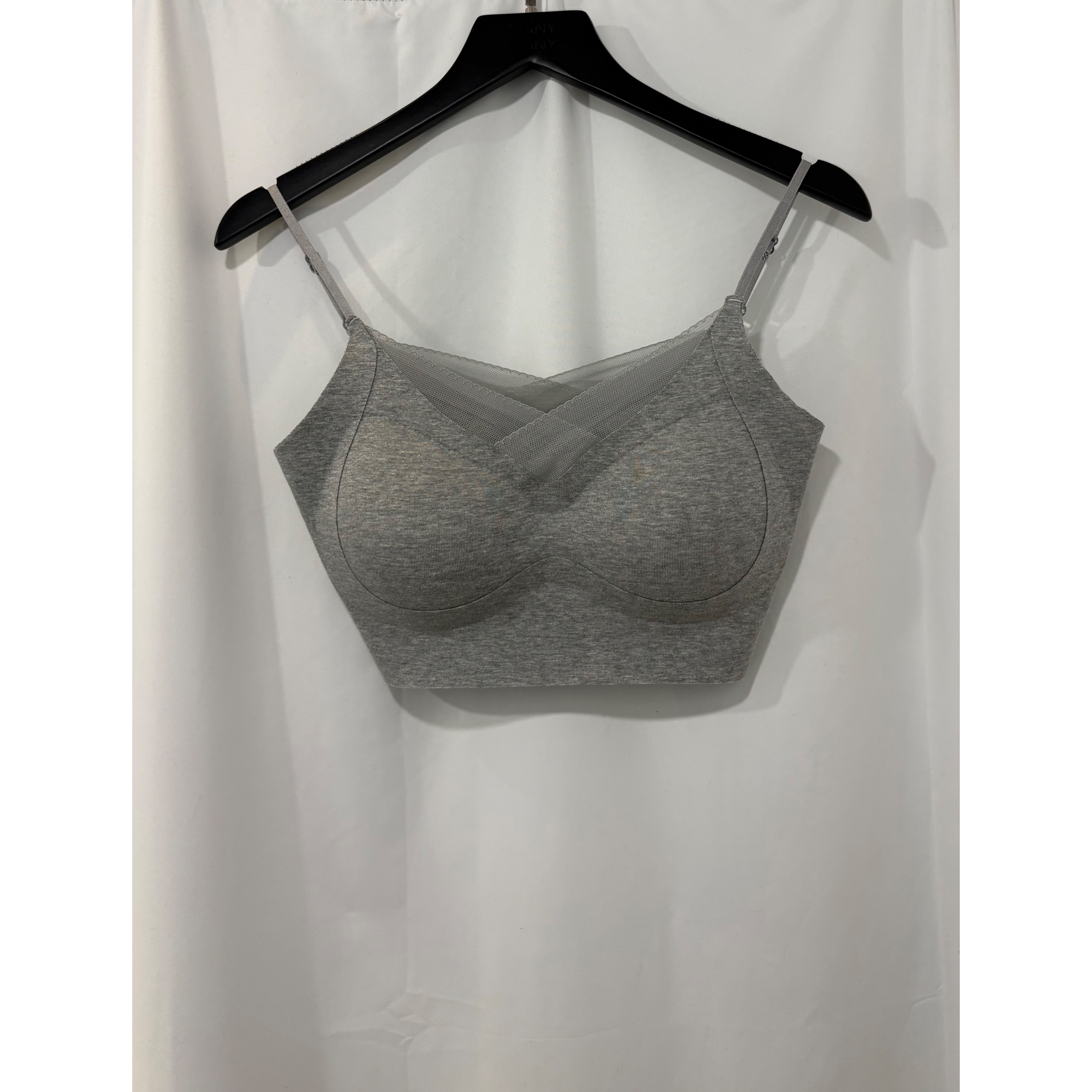 新品價6月6截單🤍2606A《TULLE NECKLINE BRA TOP》