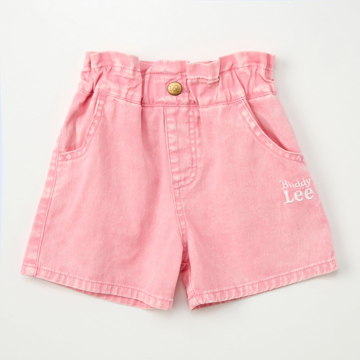 🇯🇵預訂 日本直送🇯🇵Buddy Lee 兩色標誌刺繡口袋牛仔短褲