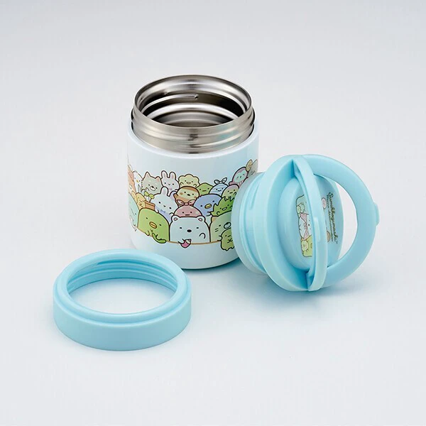 📢開團啦 約3月22日截單一次日本直送~新款角落生物抗菌可折疊手把保溫鍋