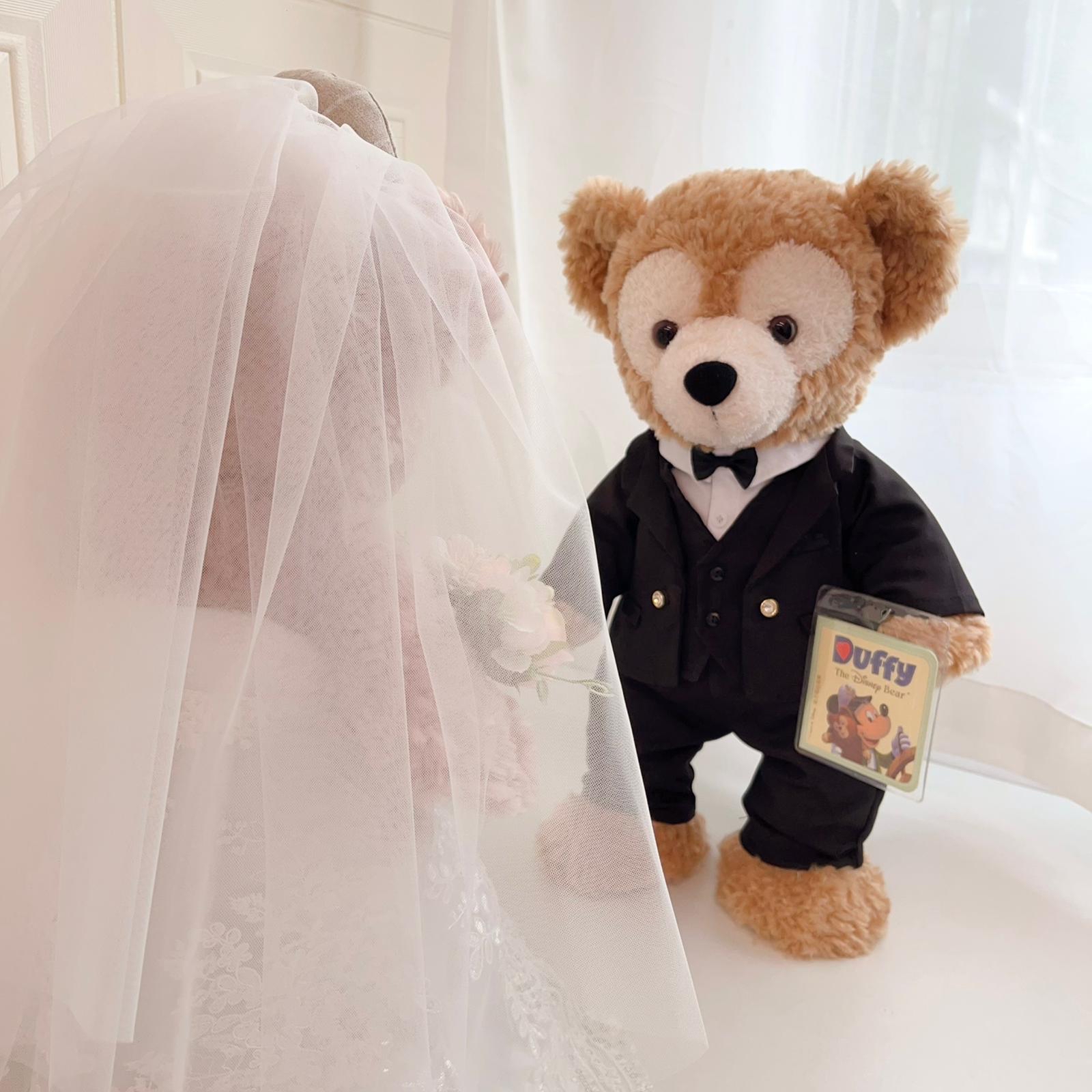 (非現貨)$1388duffy & shelliemay 結婚公仔