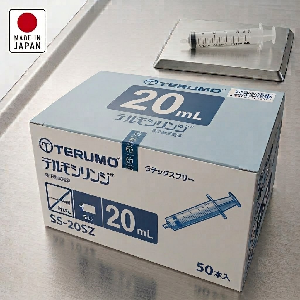 🔥🔥【日本製《TERUMO》即棄式餵食針筒】20ml | 50支