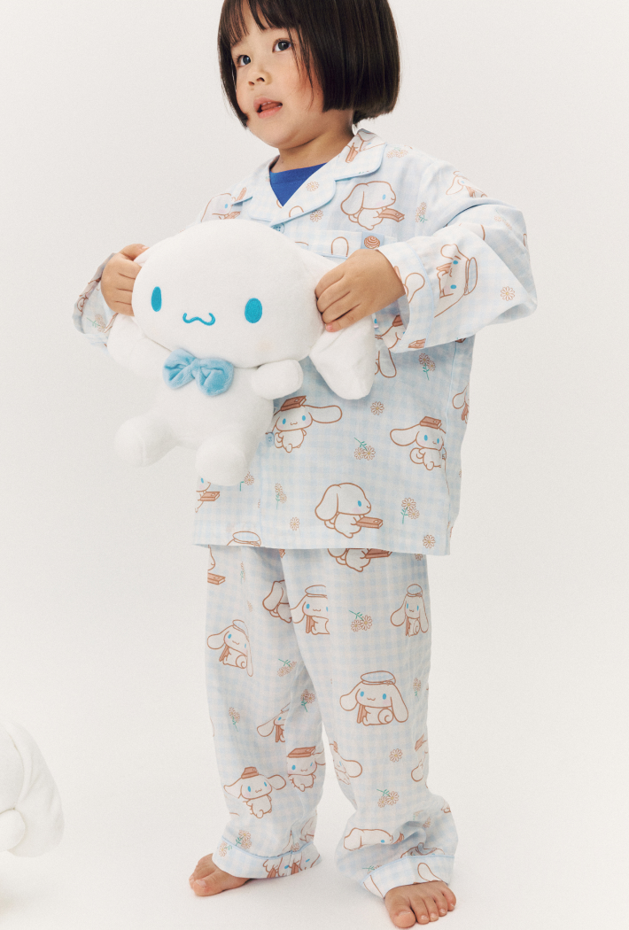 【韓國】CINNAMOROLL 長袖睡衣（100-160cm）