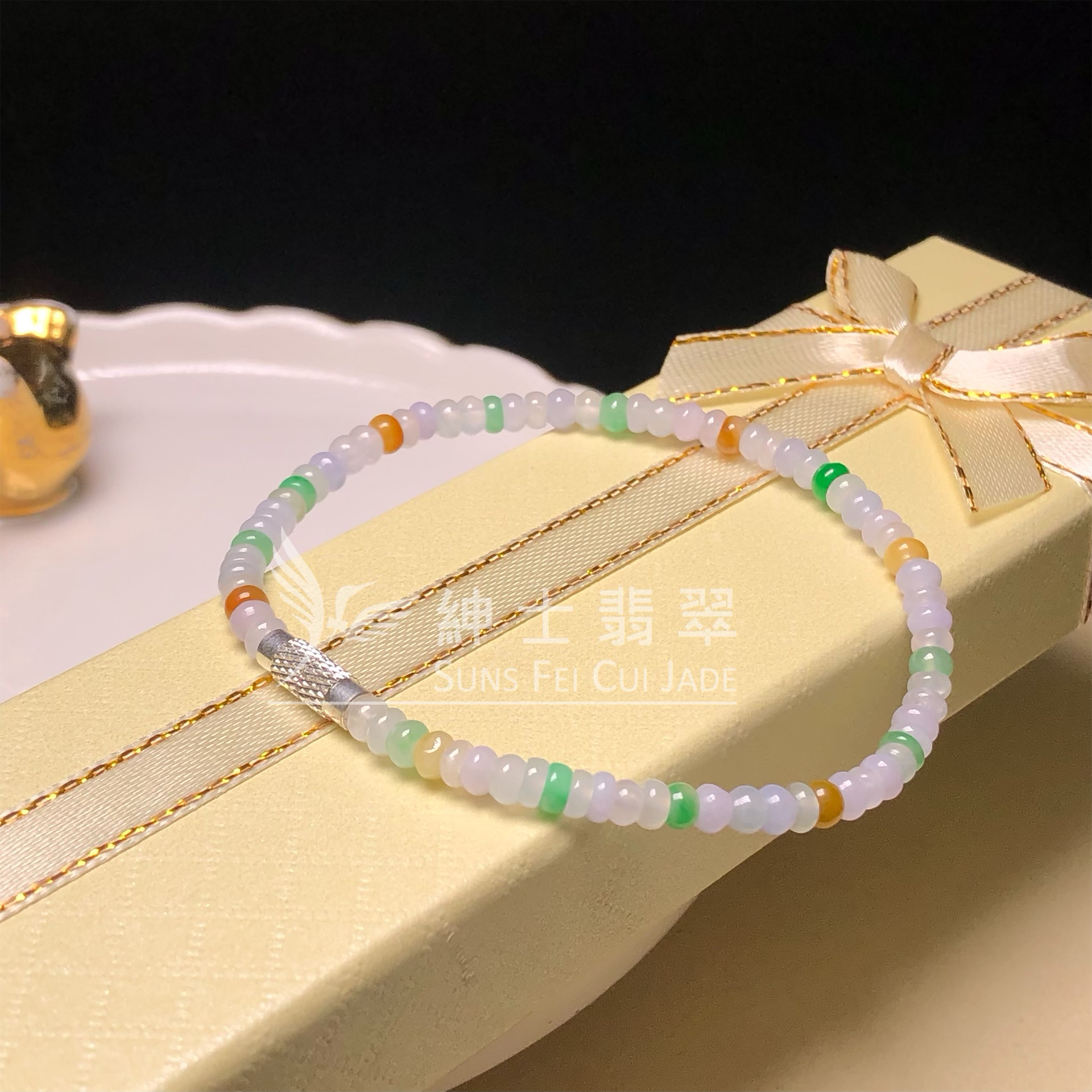 YK00019 冰多寶算盤珠手串