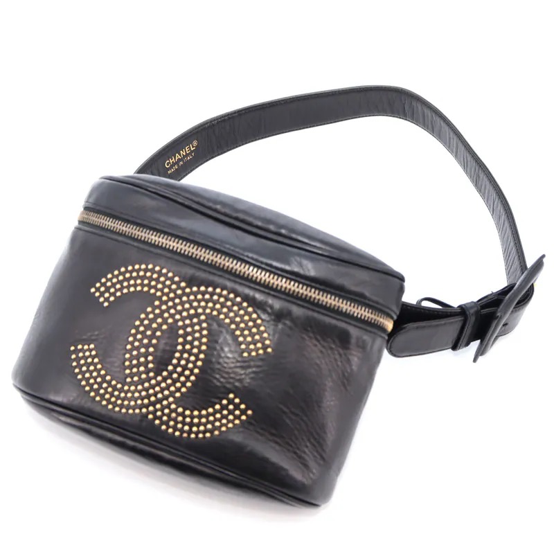 Chanel Studded Coco Mark Waist Bag
