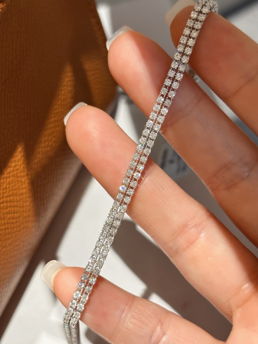 18K Lab Diamond Bracelet 