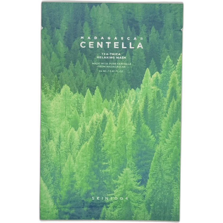 馬達加斯加積雪草茶-Trica舒緩面膜一片裝