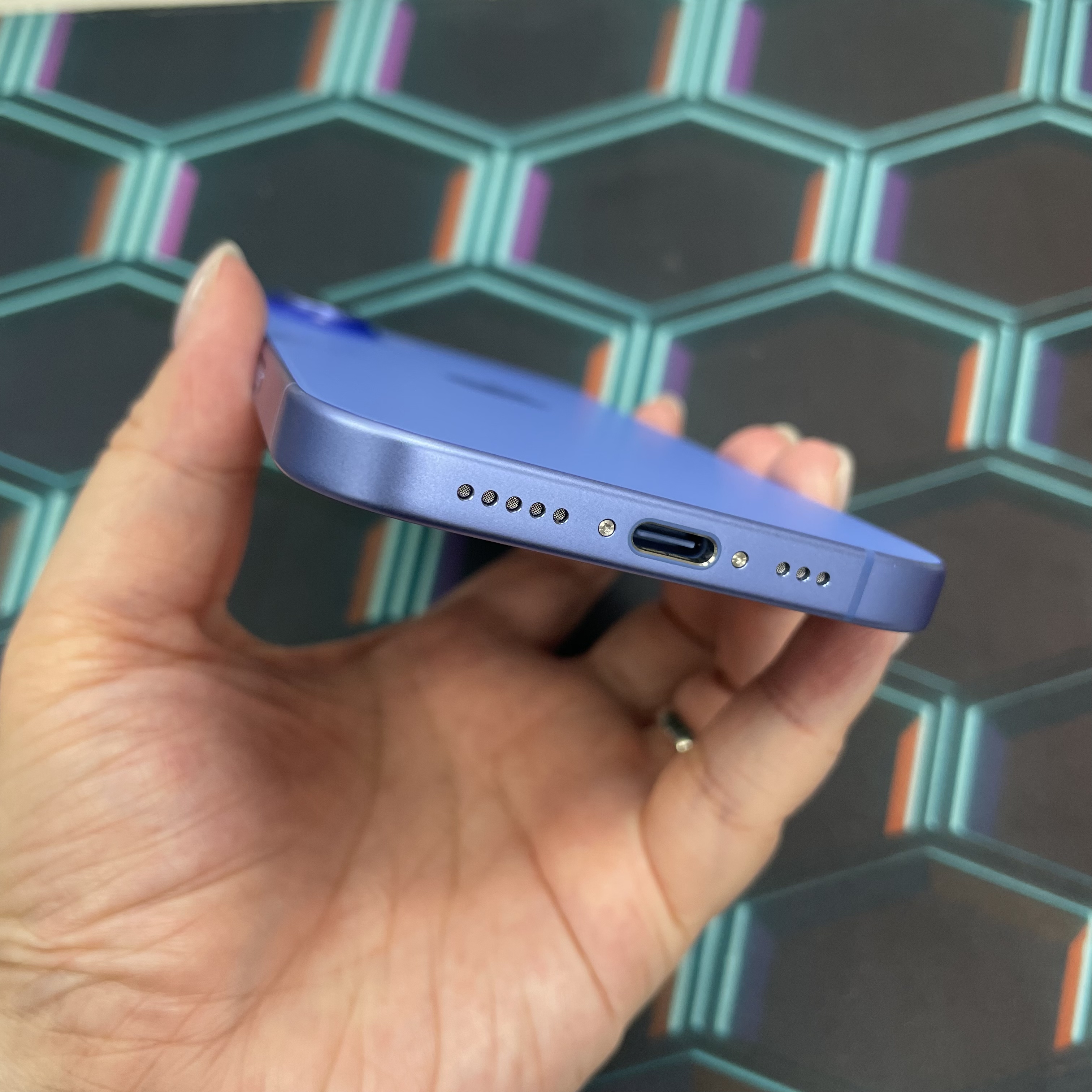 *6478 16 完美機 256GB 電100 藍色 blue