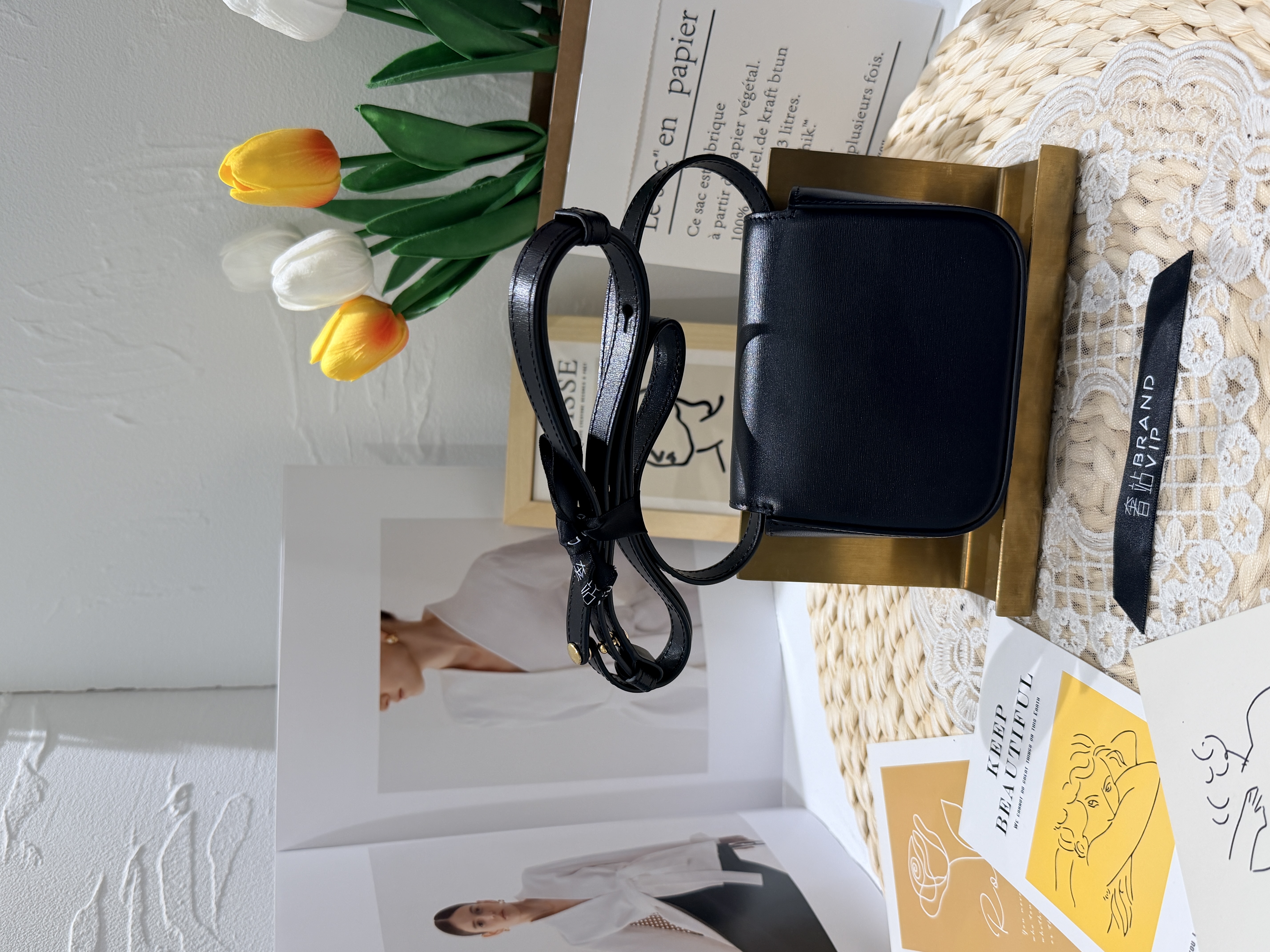 Celine Triomphe mini 牛皮手袋