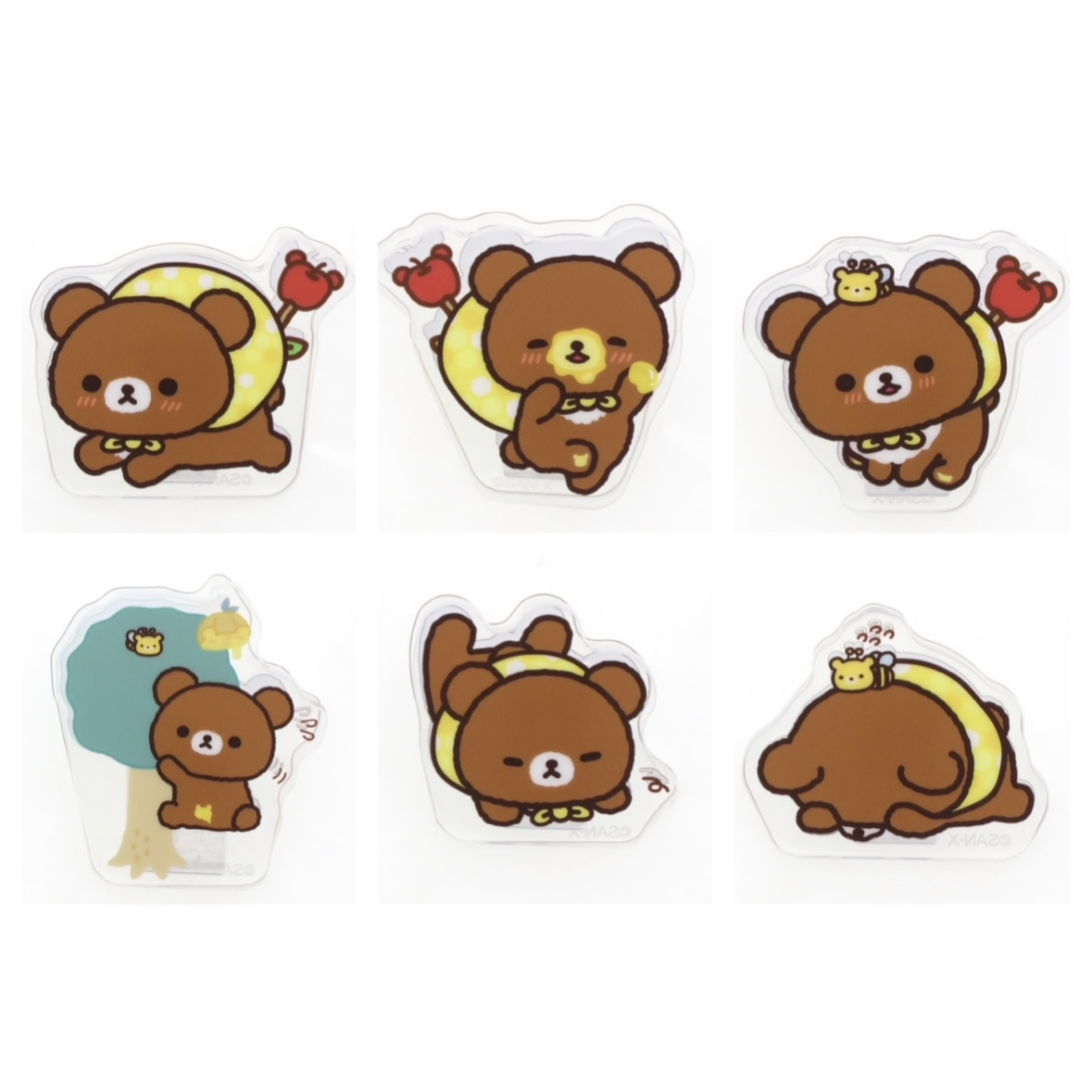 鬆弛熊 細佬熊限定 MEMO夾｜預訂