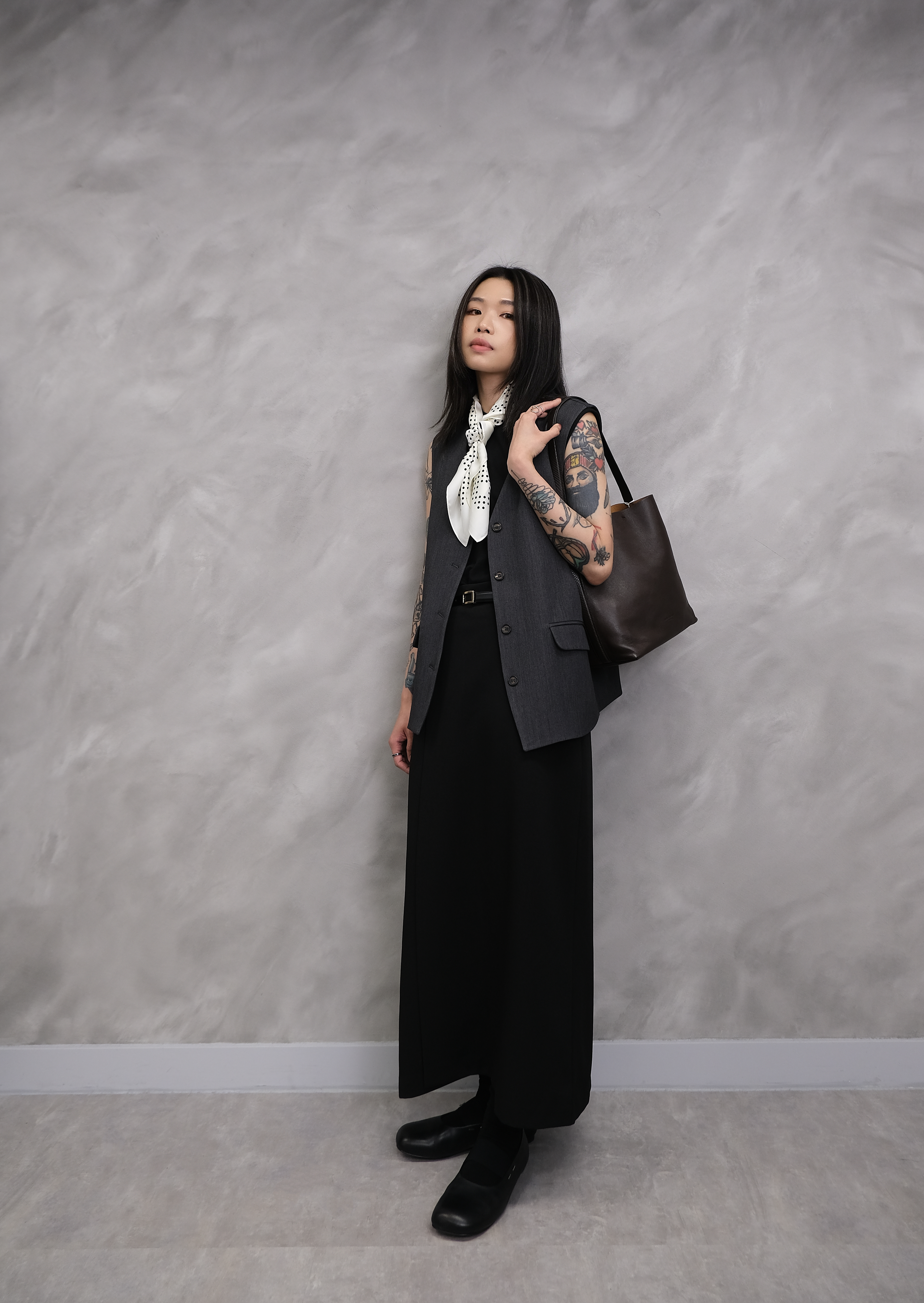 Basic pencil skirt (with belt) #sk33