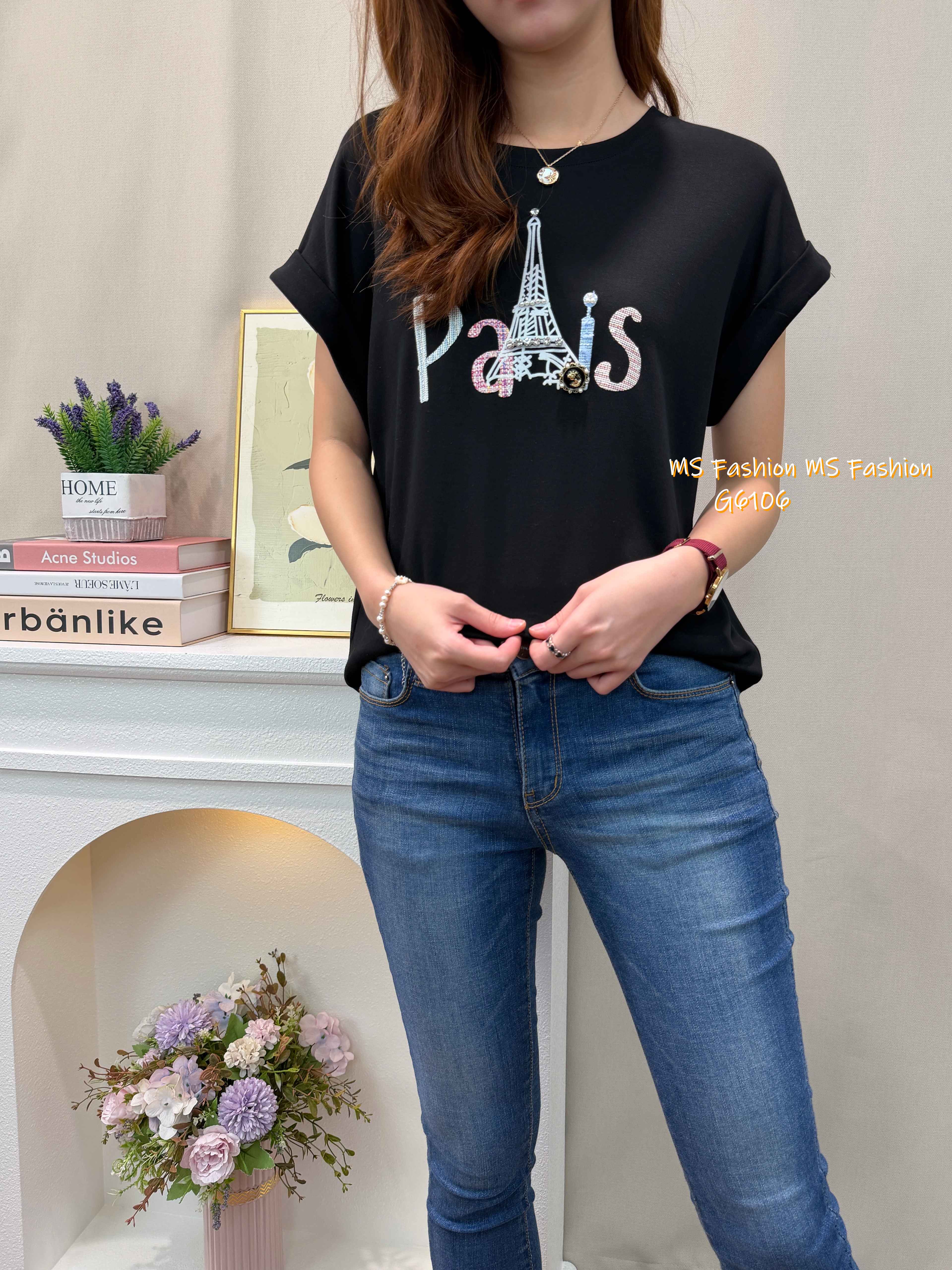 G6105/G6106 韓國🇰🇷靚print tee