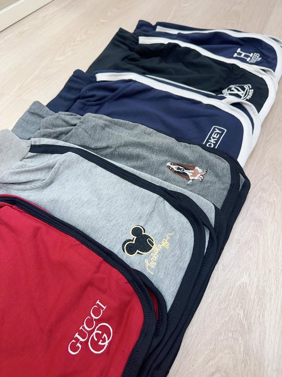 NFE01 Y0110 单色口袋休闲居家裤（LOGO 款式随机）