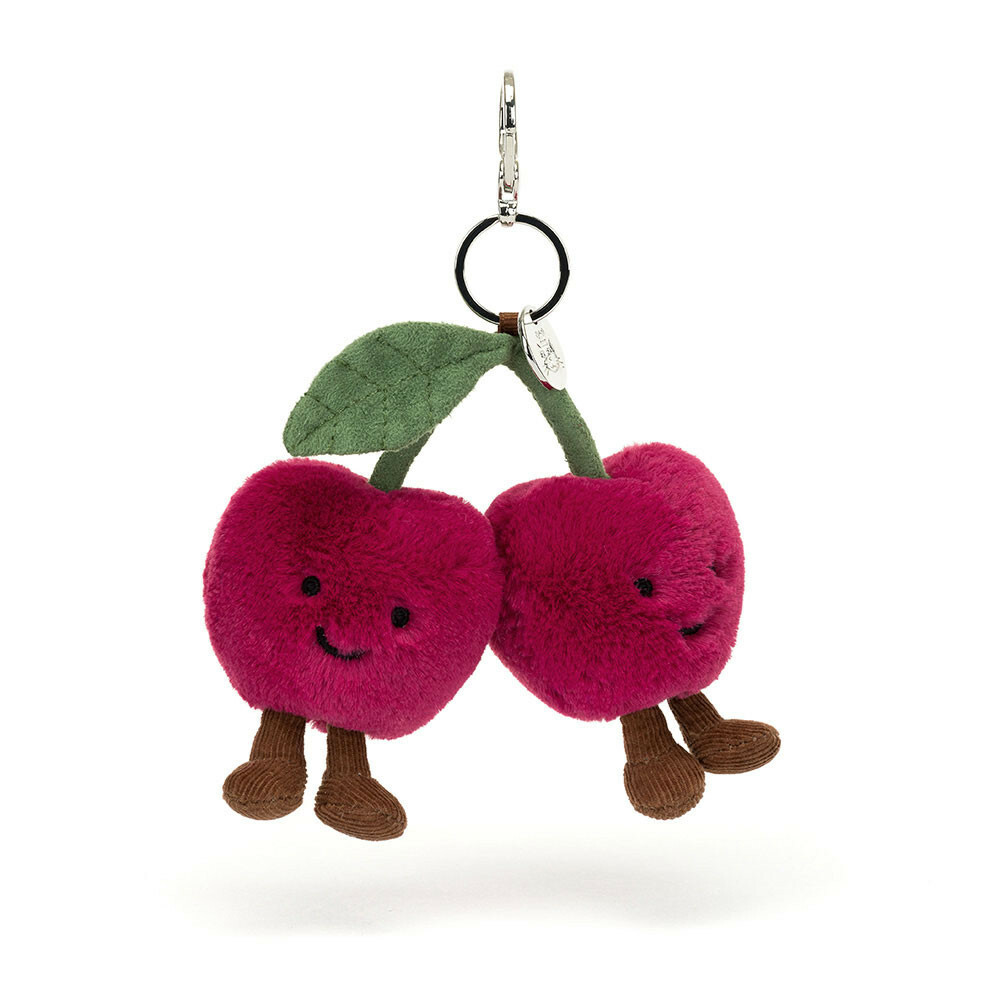 JELLYCAT Amuseables Cherries Bag Charm 車厘子鎖匙扣