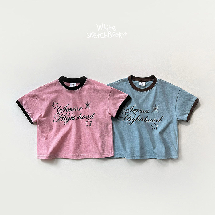 🇰🇷WhiteSketchBook tee
