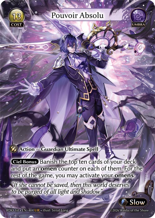 Pouvoir Absolu / RDO-404 (UR)