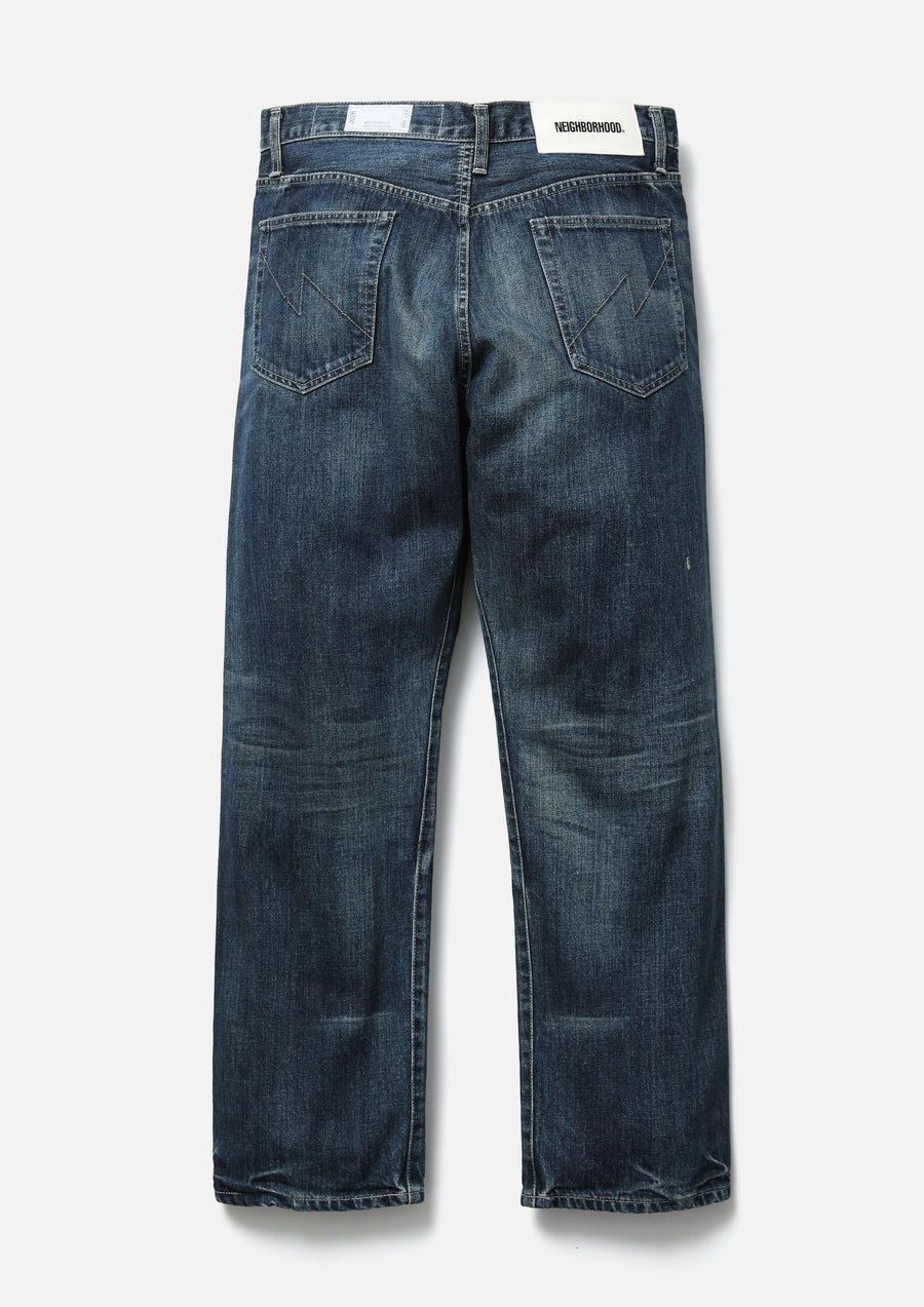 NEIGHBORHOOD WASHED DENIM DP BASIC PANTS
