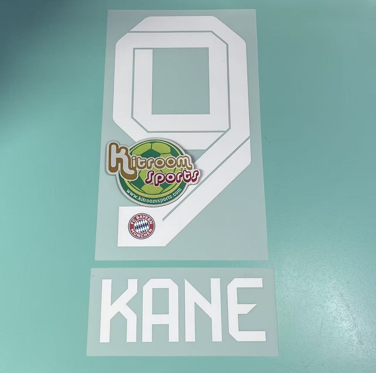 2025-26 Bayern Munich Away Nameset #9 KANE