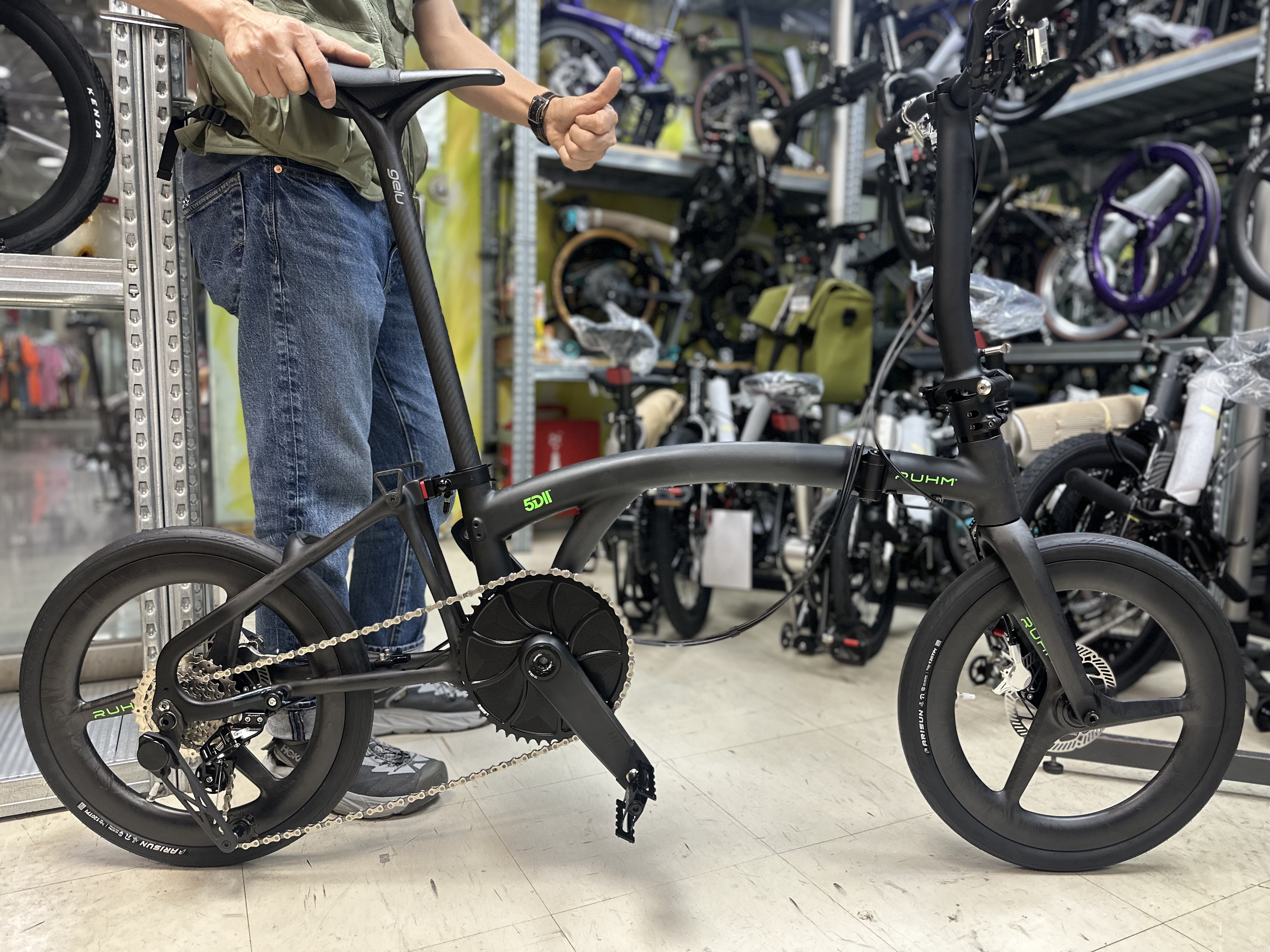 Ruhm 5Dll 6.6kg full carbon 5D2 